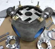 Kaplan trubine ThorPlas-Blue bearing