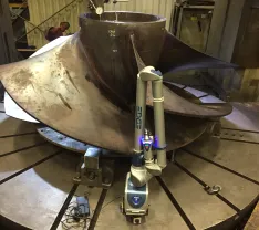 Inspection roue bras Faro