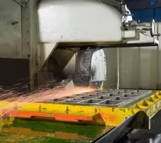 Surface grinding 60” x 168” long