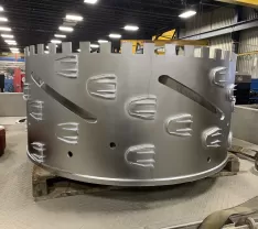 Stingray rotor chrome plating