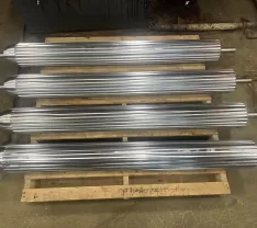 Chrome plating drive roller